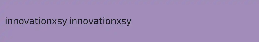 innovationxsy innovationxsy